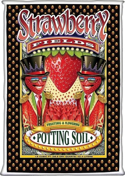 FoxFarm FoxFarmStrawberryFieldsFruiting&FloweringPottingSoil,1.5cuft