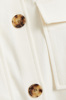 BA&SH Timber Cotton-blend Piqué Shirt