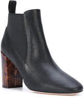 Thumbnail for your product : Paul Smith snakeskin effect heel ankle boots