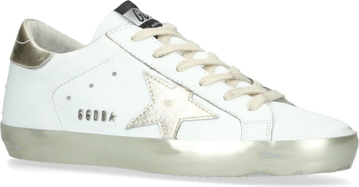 Golden Goose Metallic Superstar Sneakers