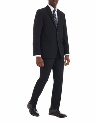 Ben Sherman Mens Tonal Pinstripe Suit 