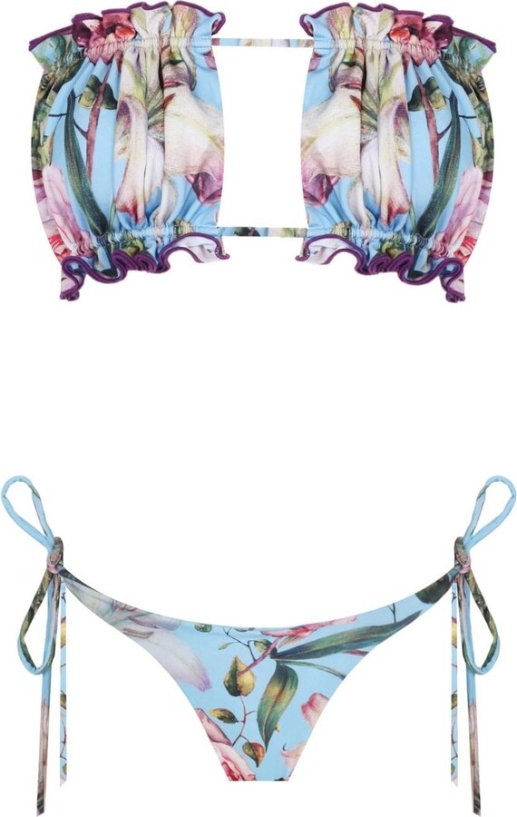 Nur Karaata Blue Sun Blu Bikini Set