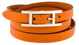 Thumbnail for your product : Hermes Hapi 3 Wrap Bracelet