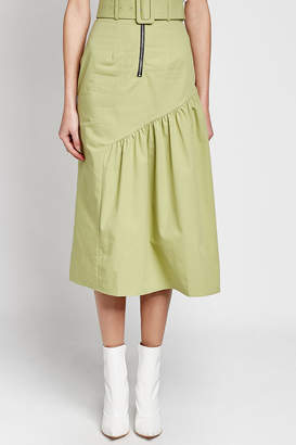 Rejina Pyo Bonnie Cotton Midi Skirt