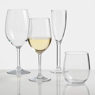 Cost Plus World Market Acrylic Stemless Wine Glasses Set of 6