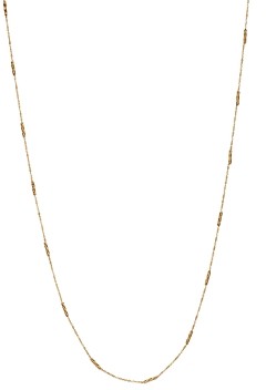 Moon & Meadow Bar Station Necklace in 14K Yellow Gold, 16 - 100% Exclusive