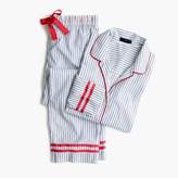 Thumbnail for your product : J.Crew Tipped cotton pajama set
