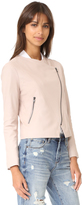 Thumbnail for your product : Cupcakes And Cashmere Collin Soft Drape Front Moto Jacket