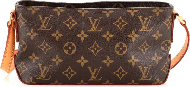 Louis Vuitton Trotteur Handbag Monogram Canvas - ShopStyle Crossbody Bags