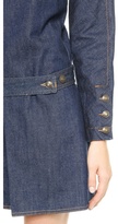 Thumbnail for your product : See by Chloe Long Sleeve Denim Dress