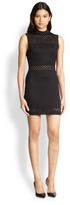 Thumbnail for your product : Elizabeth and James Neri Lattice-Overlay Cutout Dress