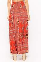 Thumbnail for your product : Forever 21 Selfie Leslie Abstract Print Maxi Skirt