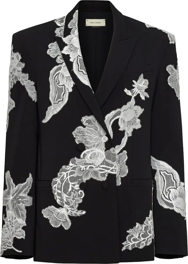 Hellessy Freddie lace blazer