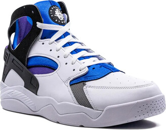 blue and purple huaraches