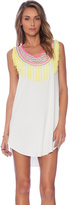 Thumbnail for your product : 6 Shore Road AM to PM Embroidered Fringe Dress In Moonlight