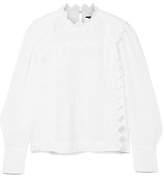 Isabel Marant - Nutson Broderie Anglaise Ramie Blouse - White