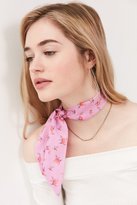 Thumbnail for your product : Urban Outfitters Patterned Neck Tie Scarf