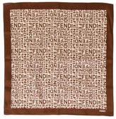 Thumbnail for your product : Fendi Logo Printed Scarf