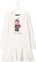 Thumbnail for your product : Ralph Lauren Kids winter bear jersey dress