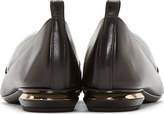 Thumbnail for your product : Nicholas Kirkwood Black & White Woven Leather Loafers