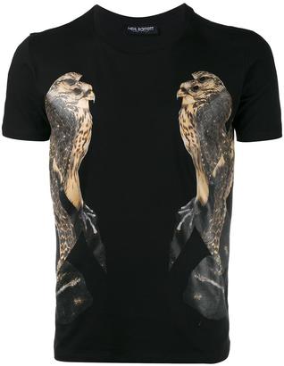 Neil Barrett bird print T-shirt