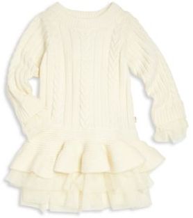 Billieblush Toddler's, Little Girl's & Girl's Cable-Knit Sweater Dress