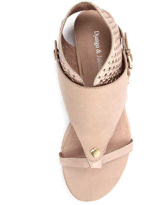 Django & Juliette Prickles Tan Sandals Womens Shoes Casual Sandals-flat Sandals