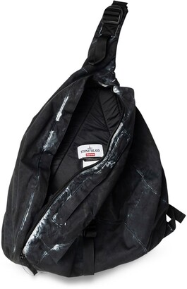 Supreme x Stone Island printed Camo shoulder bag - ShopStyle