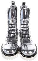 Thumbnail for your product : Dolce & Gabbana Patent Leather Ankle Boots