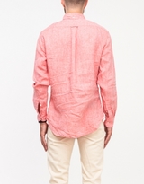 Thumbnail for your product : Gitman Brothers Vintage 25842 Red Sport Linen Button Down