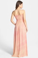 Thumbnail for your product : O'Neill 'Tory' Strapless Smocked Cover-Up Maxi Dress