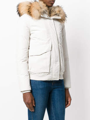 Woolrich padded bomber jacket