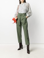 Thumbnail for your product : Masscob Floral-Print Chiffon Blouse