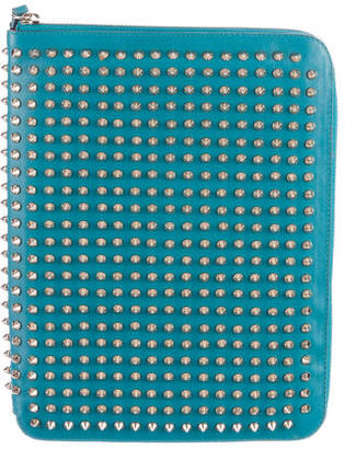 Christian Louboutin Spiked Leather iPad case