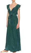 Thumbnail for your product : Kalita Andromeda Nights silk-blend dress
