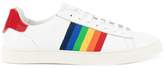 Thumbnail for your product : DSQUARED2 rainbow stripe low-top sneakers