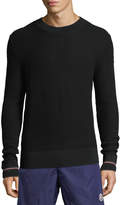 Thumbnail for your product : Moncler Men's Waffle-Knit Crewneck Pullover Sweater