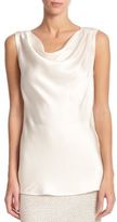 Thumbnail for your product : St. John Liquid Crepe Cowlneck Shell