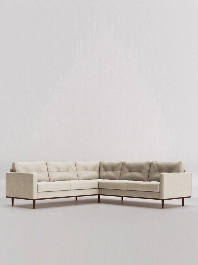 Swoon Berlin FiveSeater Corner Sofa ShopStyle Living Room Furniture