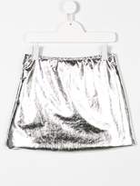 Thumbnail for your product : MSGM Kids logo print a-line skirt