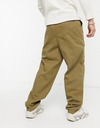 Reclaimed Vintage inspired casual relaxed trouser in twill