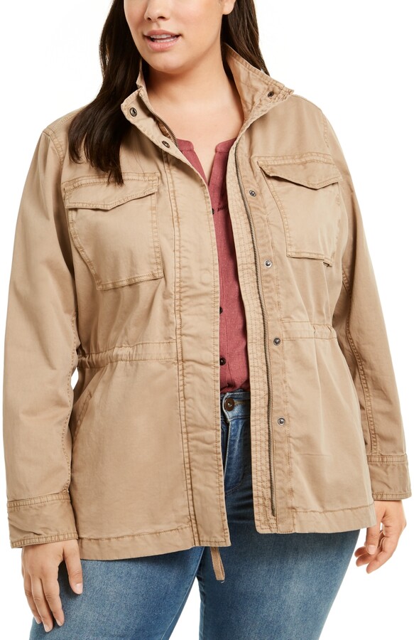 macys womens utility jacket