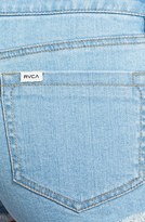 Thumbnail for your product : RVCA Seam Detail Denim Cutoff Shorts (Juniors) (Online Only)