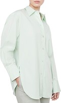 Oversized Button Front Shirt 