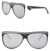 Thumbnail for your product : Quay Hollywood Nights 62mm Sunglasses