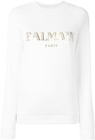 Balmain - logo front top - women - coton - 36
