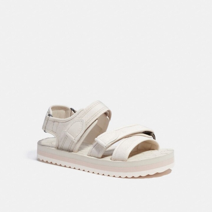 Coach Sport Sandal In Signature Jacquard ShopStyle