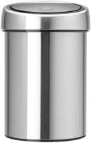 Thumbnail for your product : Brabantia Touch Bin 3-litre - Matt Steel