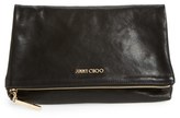 Thumbnail for your product : Jimmy Choo 'Nyla' Foldover Leather Clutch