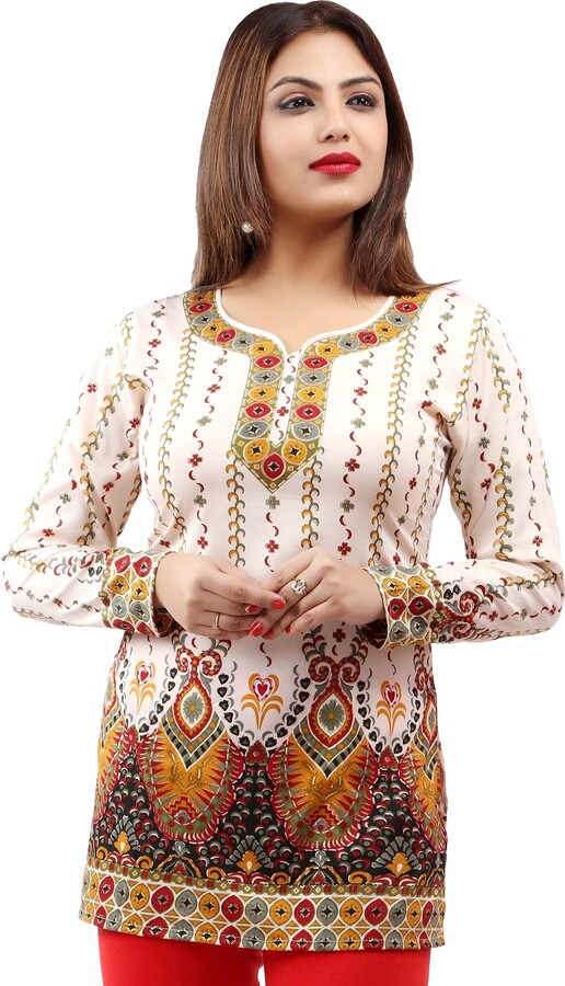 Indian Women Kurti Kurta Top Dress Set Indo Western Ethnic Kajal Style -  The Pink Online: Buy Asian Clothes for Women and Kids | Indian Dresses UK |  Buy Salwar Kameez